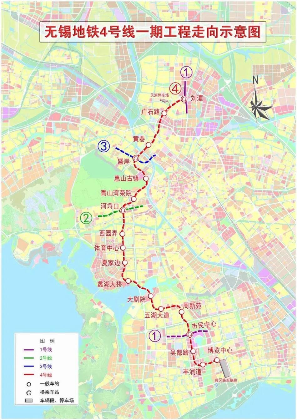 地铁4号线根据2021年1月公布的