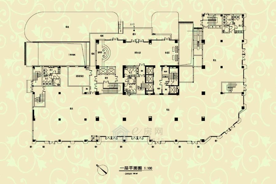 汇普金融大厦户型图